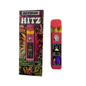 Hitz Gen 6 Strawberry Limoncello 2G Disposable – Strongest THC Vape