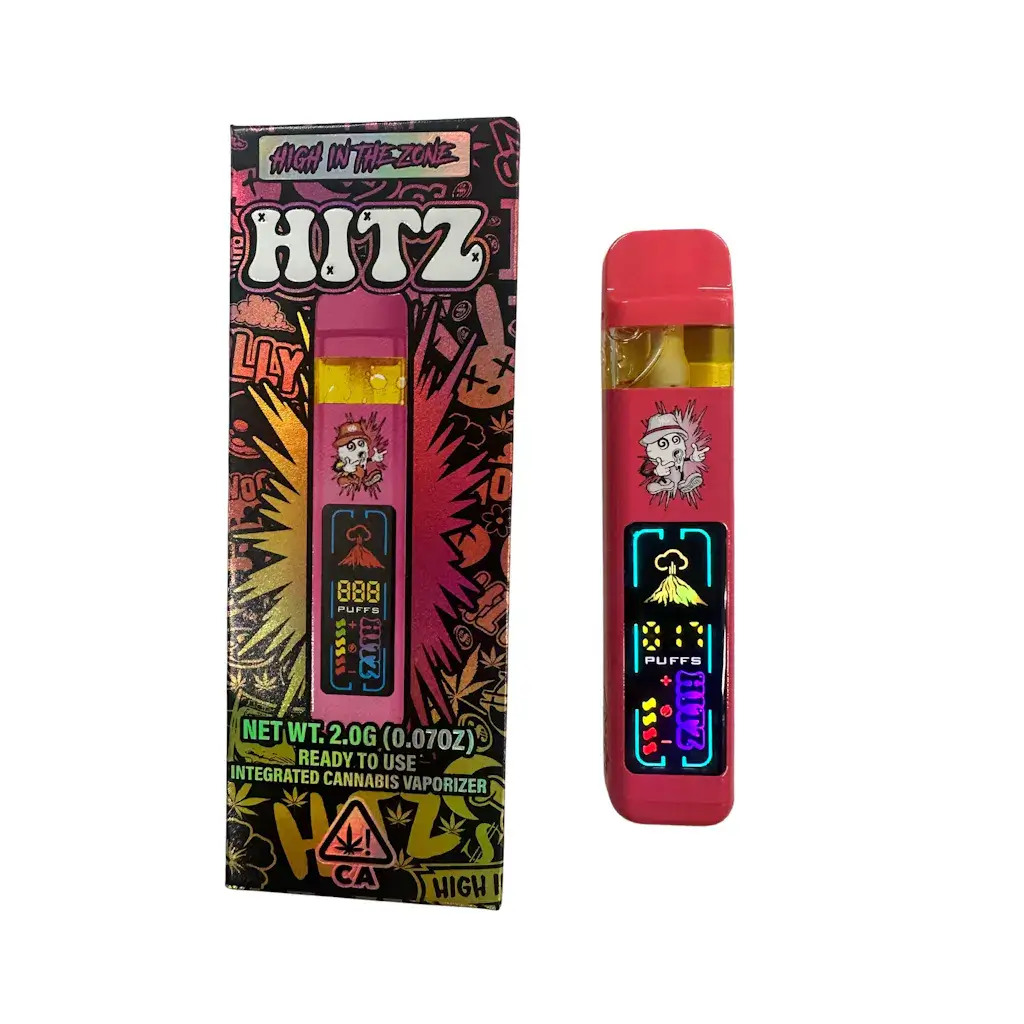 Hitz Gen 6 Strawberry Limoncello 2G Disposable – Strongest THC Vape