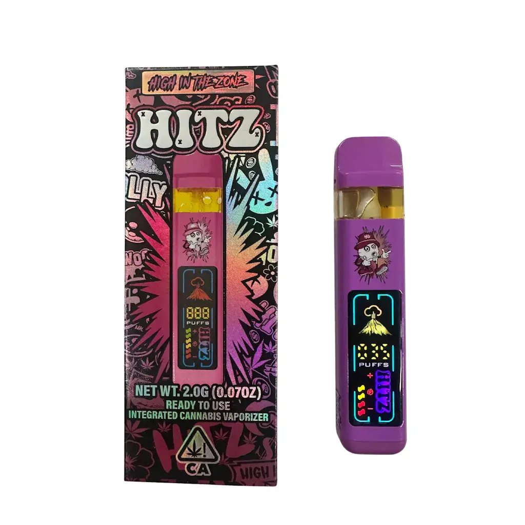 Hitz Gen 6 Whole Lotta Grape 2G Disposable – Strongest THC Vape