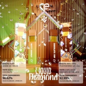 Favs Nutty Coconut & Chocolate Chip 2G Liquid Diamond – Strongest THC Vape