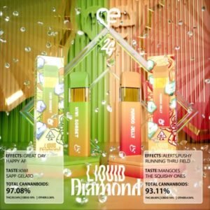 Favs Kiwi Sorbet & Mango Jelly 2G Liquid Diamond – Strongest THC Vape
