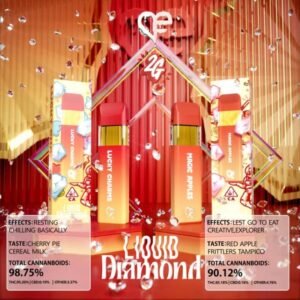 Favs Lucky Charms & Magic Apple 2G Liquid Diamond – Strongest THC Vape