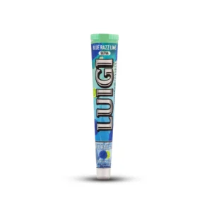 Luigi Blue Razz Lime Fattone Pre-Roll – Strongest THC Vape