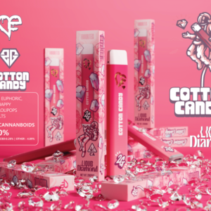Favs Cotton Candy 2G Liquid Diamond – Strongest THC Vape