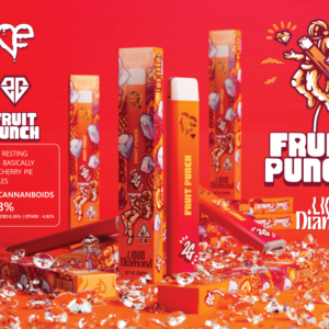 Favs Fruit Punch 2G Liquid Diamond – Strongest THC Vape