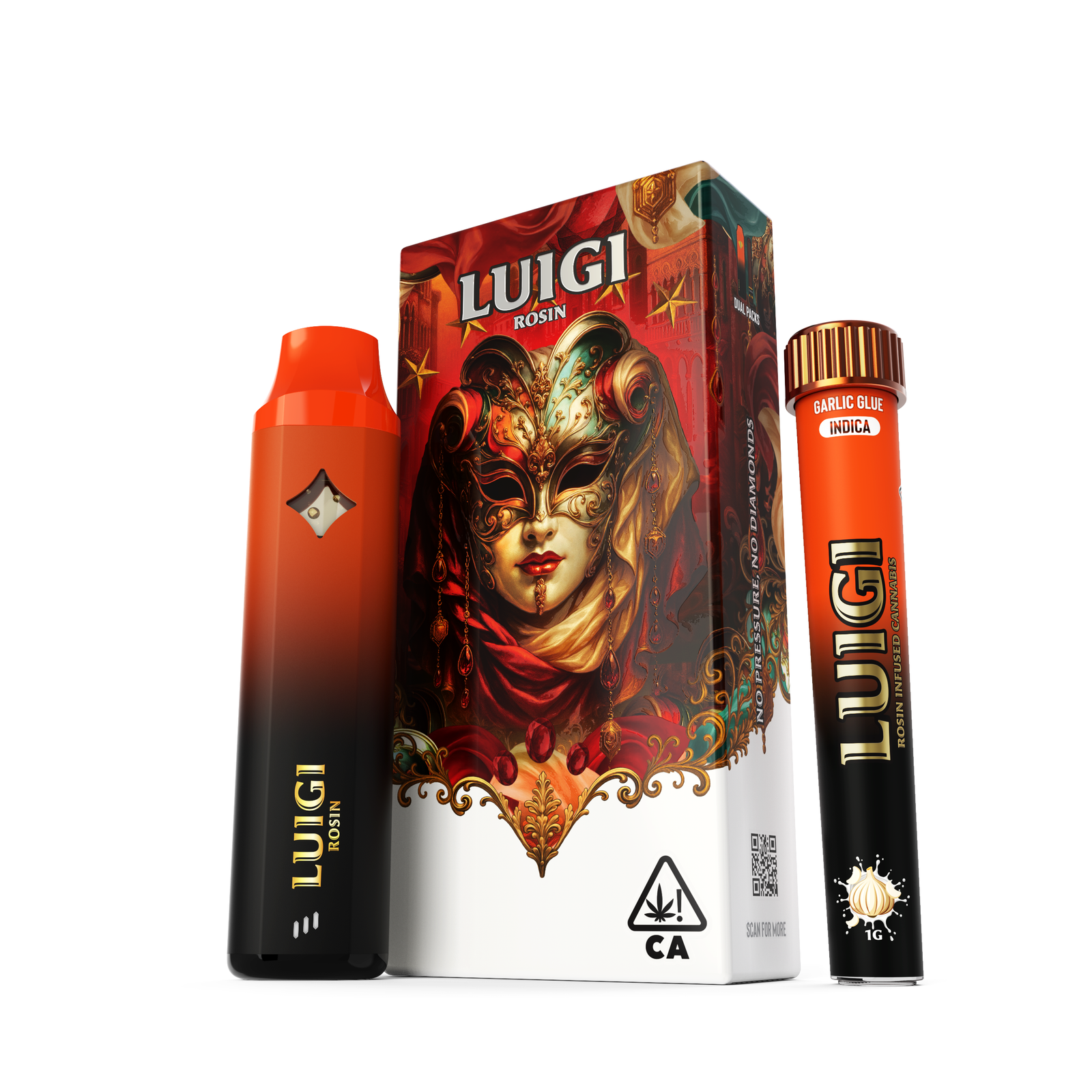Luigi Garlic Glue Rosin Cart β Strongest THC Vape
