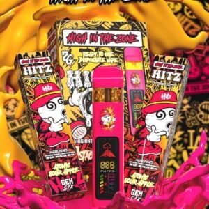Hitz Gen 6 Atomic Sour Apple 2G Disposable – Strongest THC Vape