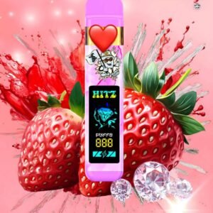 Hitz Gen 7 Sparkling Strawberry 2G Disposable – Strongest THC Vape