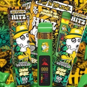 Hitz Gen 6 Lemon Headz 2G Disposable – Strongest THC Vape
