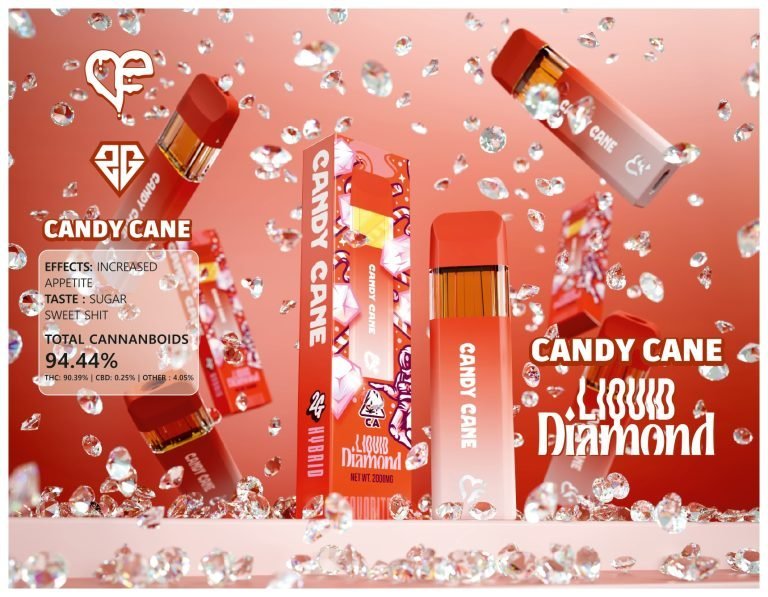Favs Candy Cane 2G Liquid Diamond – Strongest THC Vape