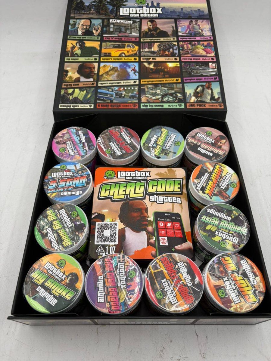 Arcadia Lootbox GTA Edition Concentrates – photo 2 – Strongest THC Vape