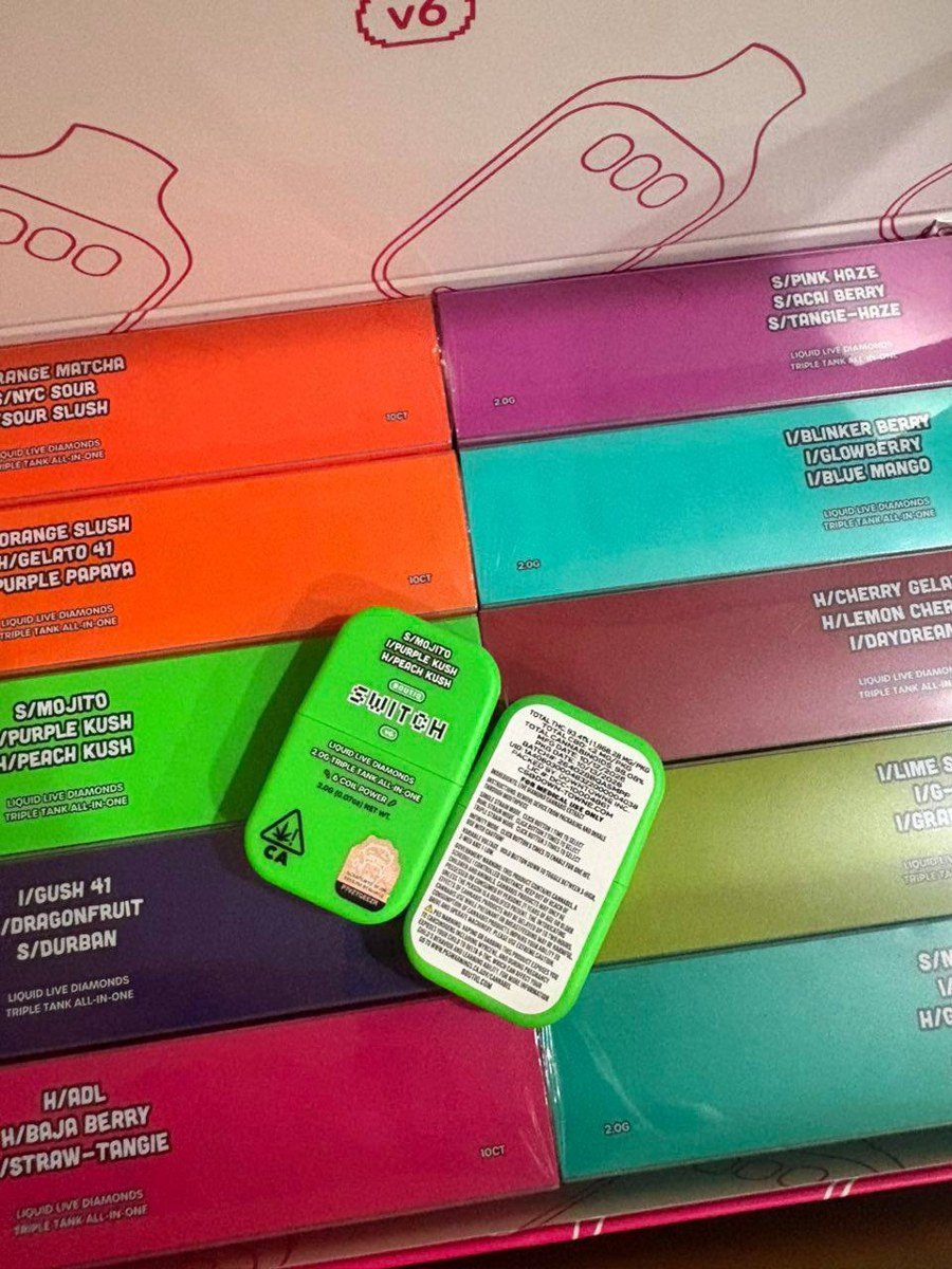 Boutiq V6 Mojito / Purple Kush / Peach Kush 2G Triple Tank – photo 2 – Strongest THC Vape