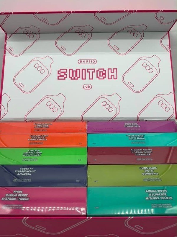 New Boutiq V6 Flavors 10 Pack (2G Triple Tank Disposables) β photo 2 β Strongest THC Vape