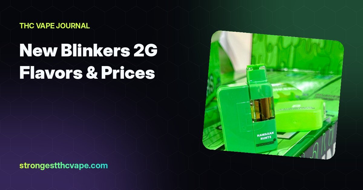New Blinkers 2G Disposable: Flavors, Device and Bulk Prices