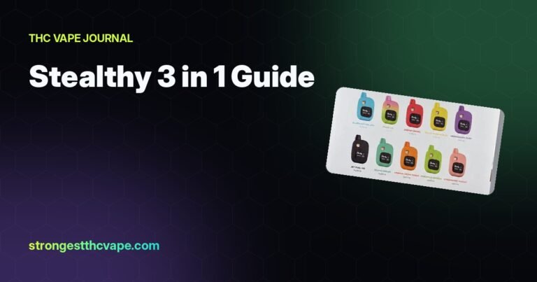 Stealthy 3 in 1 Guide: Flavors, Prices & Bulk Options