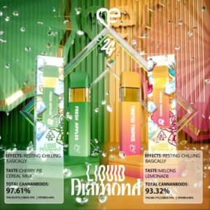 Favs Fresh Apples & Twisted Tropics 2G Liquid Diamond – Strongest THC Vape