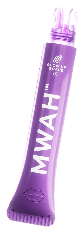 Mwah Glow Up Grape 1G All in One (Indica) β Strongest THC Vape