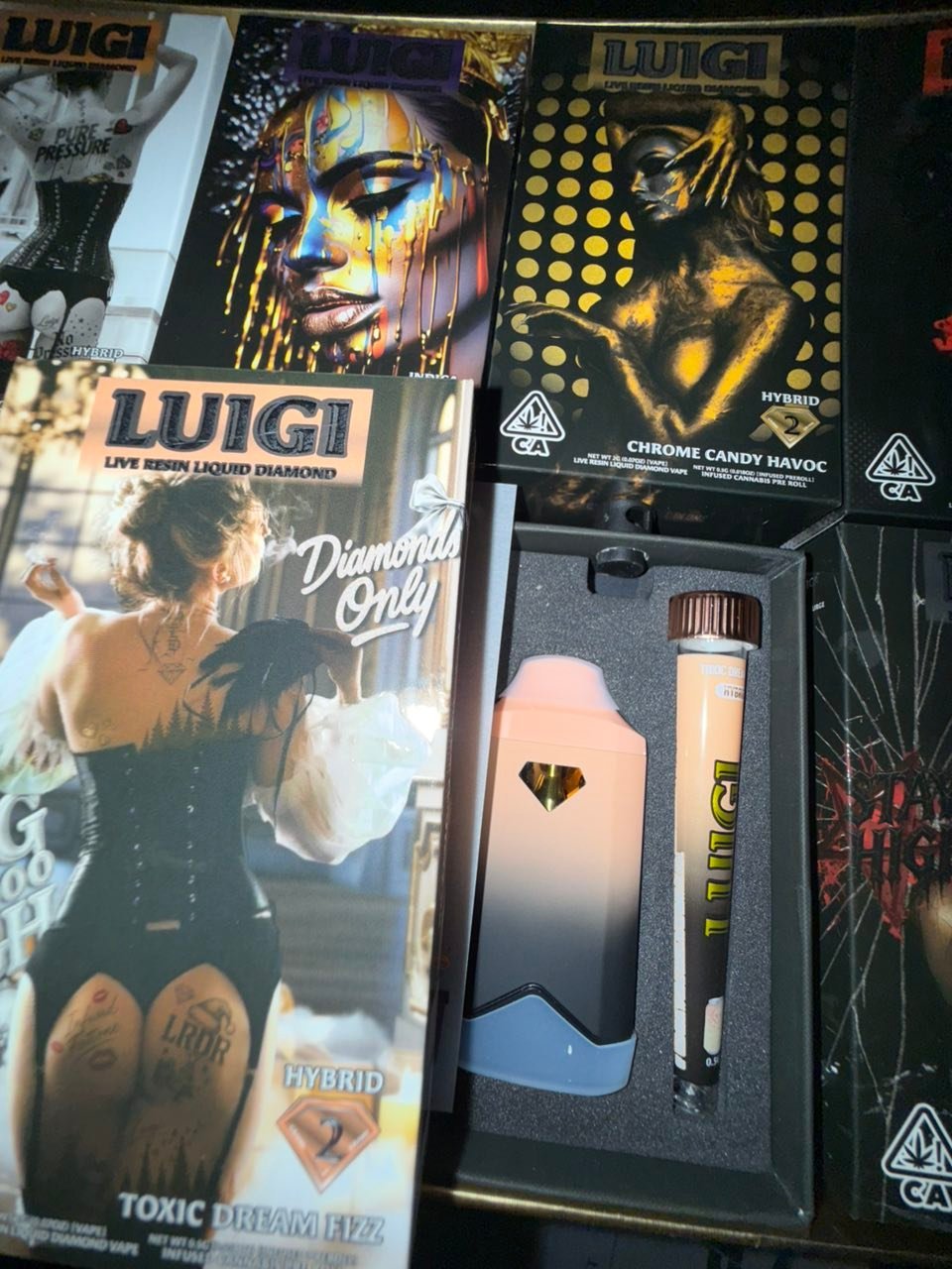 Luigi V7 2G Cart β Strongest THC Vape