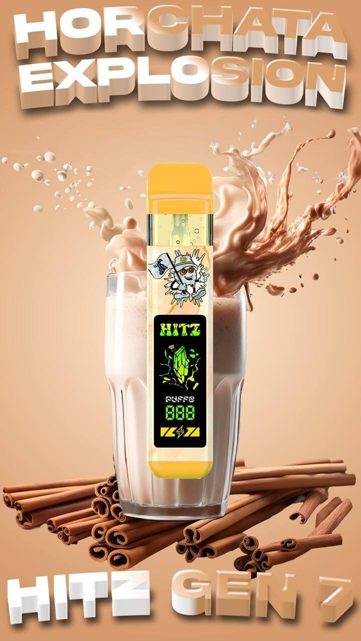Hitz Gen 7 Horchata Explosion 2G Disposable – Strongest THC Vape