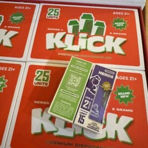 New Klick V2 2G Disposable (Series II) Mixed Flavors – photo 3 – Strongest THC Vape