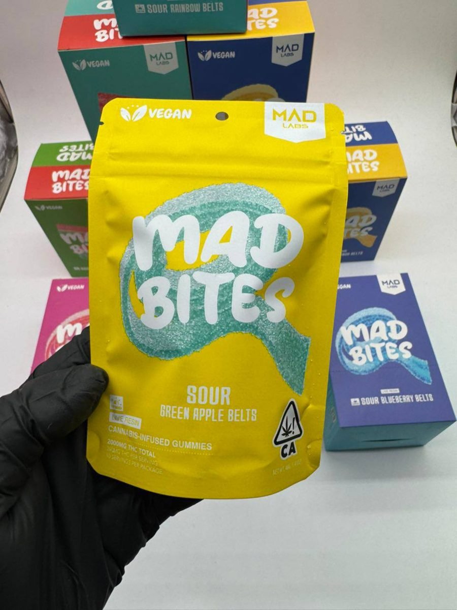 Mad Bites 2000MG Vegan Live Resin Gummies