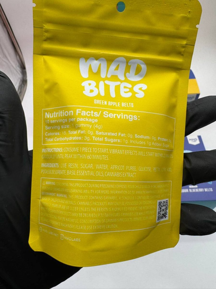 Mad Bites 2000MG Vegan Live Resin Gummies - Image 3
