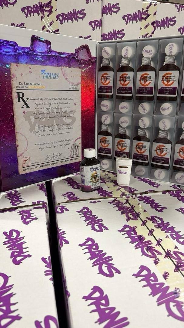 Dranks Frostie Strawberry x Cereal Milk 2G Dual Disposable β Strongest THC Vape