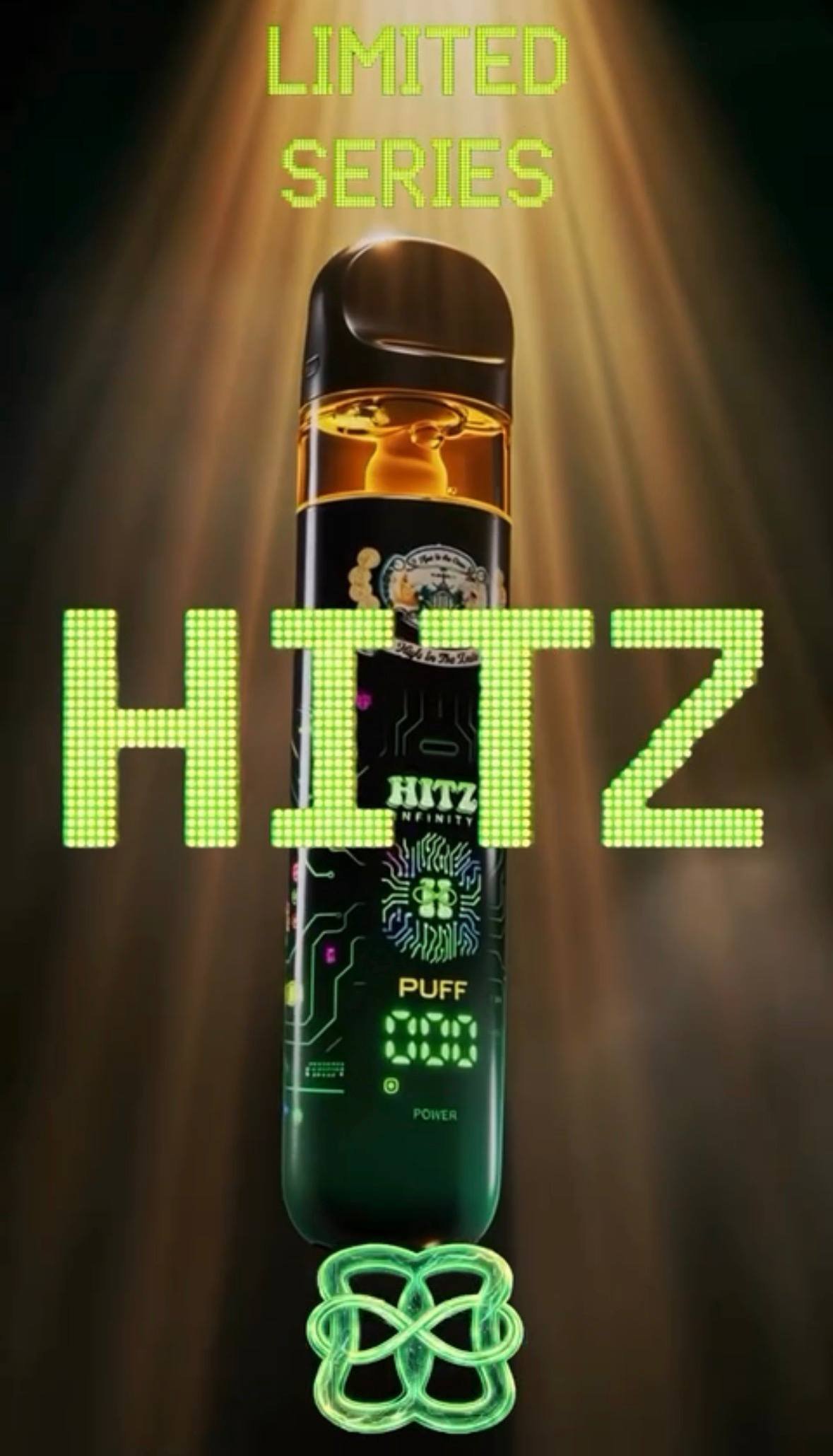 Hitz Limited Series Frozen Blossom 2G Disposable (Hybrid) – Strongest THC Vape