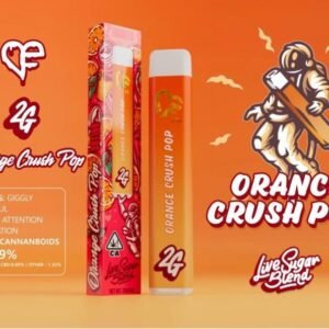Favs Orange Crush Pop 2G Live Resin – Strongest THC Vape