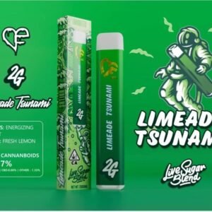 Favs Limeade Tsunami 2G Live Resin – Strongest THC Vape