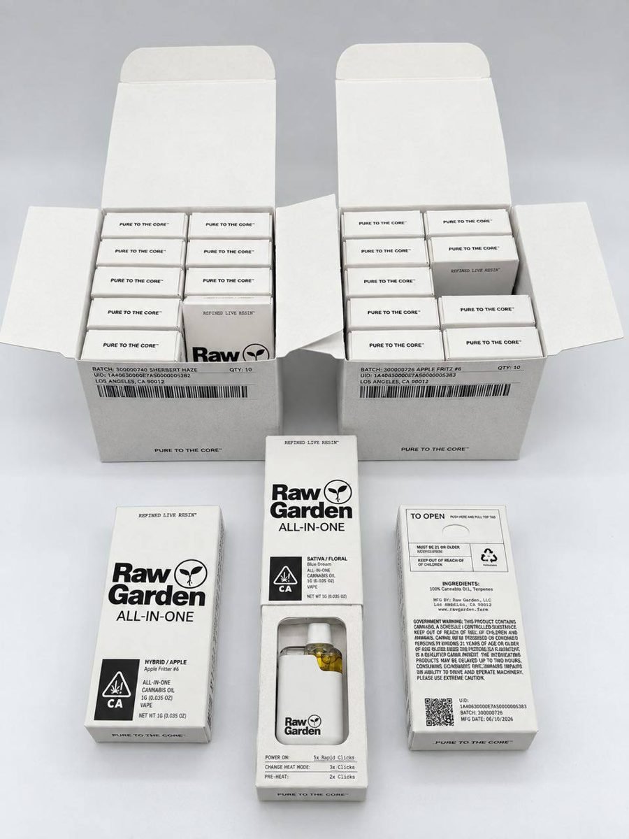 Raw Garden All-in-One Mixed Flavors – photo 2 – Strongest THC Vape